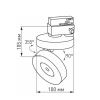 Трековый светодиодный светильник Arlight LGD-Mona-Track-4TR-R100-12W Day4000 025447(2)