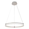 Подвесная светодиодная люстра 6038/1 WHT+CHR