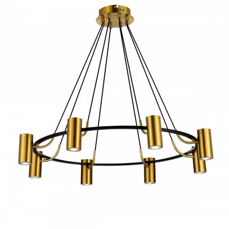 D2126-DWS-8 BLACK+BRASS (1) Светильник (NW) 