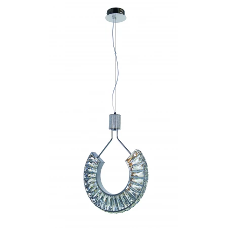 6019R/20W CHROME+CLEAR (1) Люстра NW 