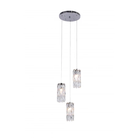 5076-3CR CHROME+CLEAR (1) Люстра NW # 