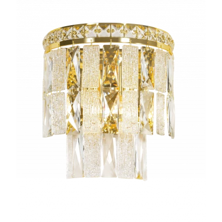 W2893E/2 GOLD+CLEAR (1/10) Настенный светильник NW  W2893E/2 GOLD+CLEAR (1/10) Настенный светильник NW