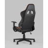 Геймерское кресло Topchairs Impala, оранжевый, черный, экокожа