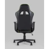 Игровое кресло Topchairs Impala, зеленый, черный, экокожа