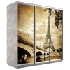 Шкаф-купе Экспресс Фото трио Париж