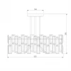 Потолочная люстра Bogates Zolletta 339/5 Strotskis Smart