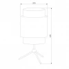 Настольная лампа TK Lighting 6565 Boho White