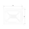 Прожектор светодиодный Elektrostandard Elementary 020 FL LED 10W 6500K IP65 4690389154720