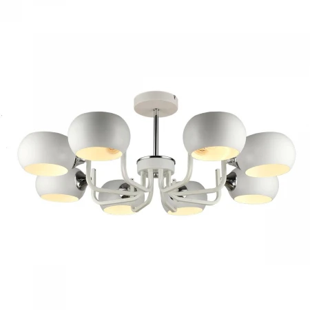 Потолочная люстра IMEX MD.4914-8-S WH+CH