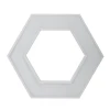Подвесной светодиодный cветильник Geometria ЭРА Hexagon SPO-123-W-40K-045 45Вт 4000К белый Б0050554