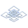 Потолочная светодиодная люстра Profit Light 8075/4+4 WHT