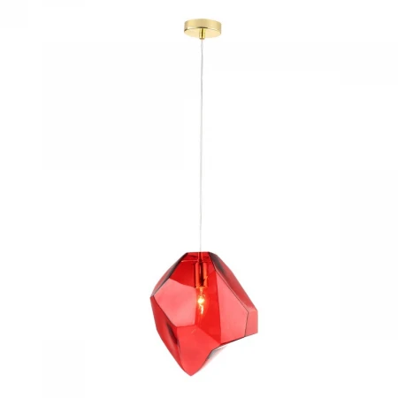 Подвесной светильник Crystal Lux NUESTRO SP1 GOLD/RED