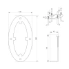 Уличный светодиодный светильник Arlight LGD-Muse-Boll-H1500-18W Warm3000 035395