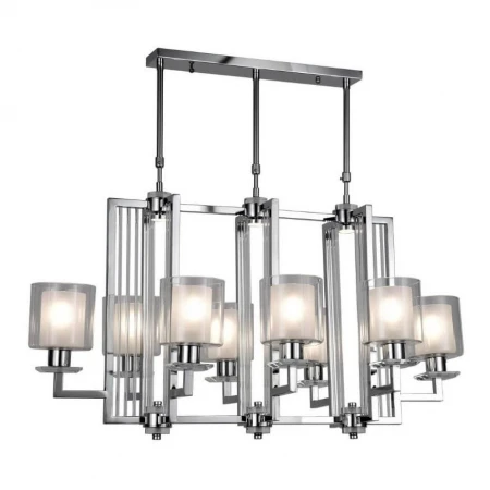 Подвесная люстра Lumina Deco Manhattan LDP 8012-8 PR CHR