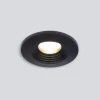Встраиваемый светодиодный светильник Elektrostandard Gridi 9903 LED 3W 3000K COB BK черный a063923