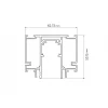 Шинопровод встраиваемый Ambrella light Track System GL3262