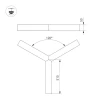Подвесной светодиодный светильник Arlight SP-Rays-3-Hang-5050-510-34W Day4000 049208