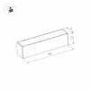 Трековый светодиодный светильник Arlight Mag-Flat-45-L405-12W Warm3000 046580 Трековый светодиодный светильник Arlight Mag-Flat-45-L405-12W Warm3000 046580