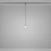 Трековый подвесной светильник Maytoni Technical TR181PL-1-4WTW-B