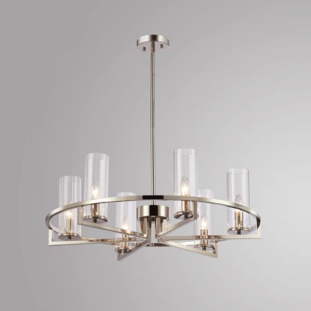 Люстра подвесная Alfa Light F3024-20 CHROME