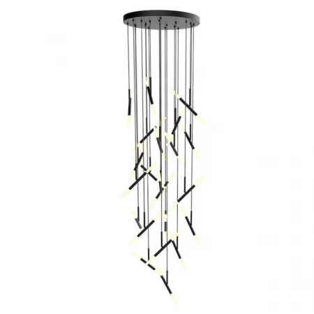 Люстра подвесная Alfa Light F3024-41 BLACK