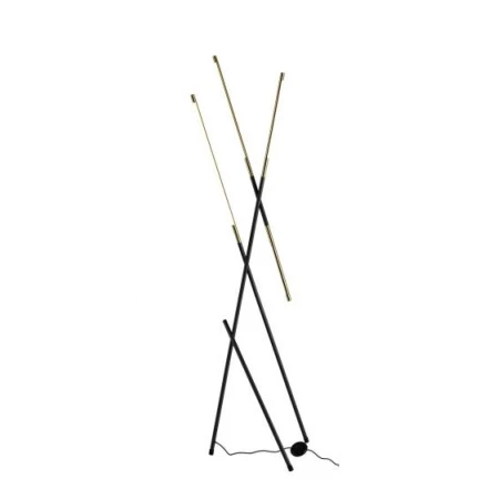 Торшер Alfa Light F3924-39 black+gol d 28W 50*45*16 5