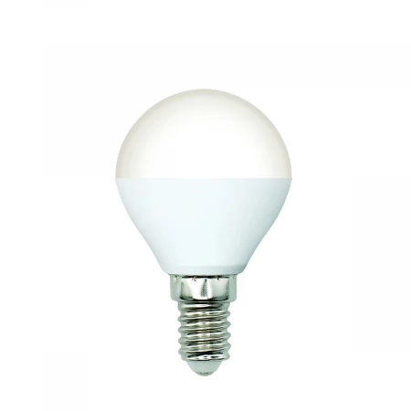 Лампа светодиодная Volpe E14 6W 3000K матовая LED-G45-6W/3000K/E14/FR/SLS UL-00008814