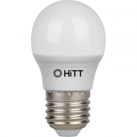 Лампа HiTT-PL-G45-11-230-E27-6500