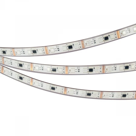 Светодиодная лента герметичная Arlight 14W/m 60LED/m 5060SMD разноцветный 5М DMX-PFS-B60-12mm 12V 039175