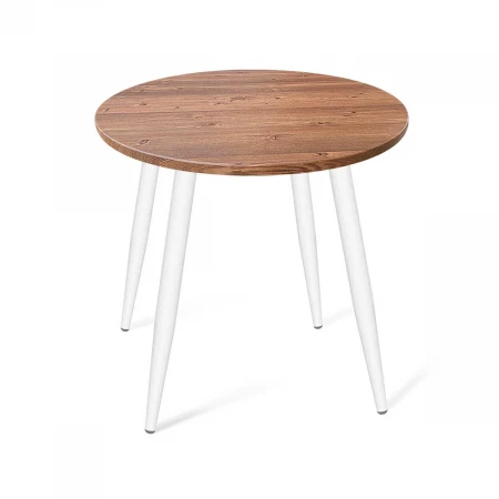 Кухонный стол Sheffilton SHT-TU14/70 МДФ белый муар/орех светлый 9989693102