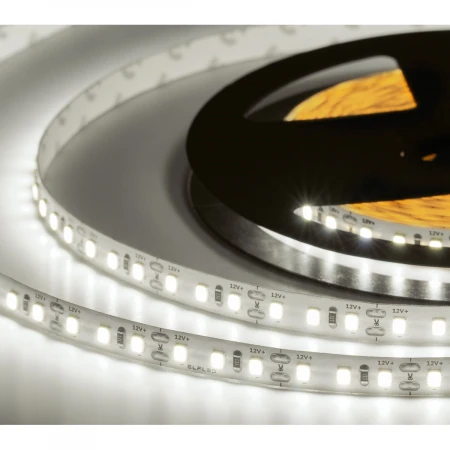 Лента светодиодная ELF 600SMD диодов (2835), 12В, 5м без пайки, белый 6500-7000К ELF-600SMD2835NWw6500-u Лента светодиодная ELF 600SMD диодов (2835), 12В, 5м без пайки, белый 6500-7000К ELF-600SMD2835NWw6500-u