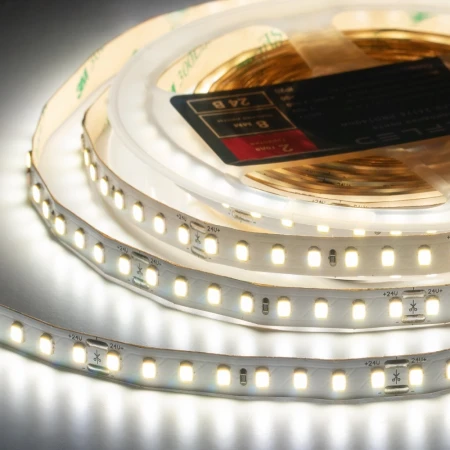 Лента светодиодная ELFLED PRO140, 128/м (2835), 24В, 12Вт/м, 5м, белый нейтральный 4000-4500К ELFLED-24128-PRO140nw Лента светодиодная ELFLED PRO140, 128/м (2835), 24В, 12Вт/м, 5м, белый нейтральный 4000-4500К ELFLED-24128-PRO140nw