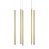 L5T747343 Люстра TUBO LED 25W 1600LM 25G ЗОЛОТО 4000K