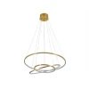 Подвесной светодиодный светильник Newport Loren 15303/S brass М0070233