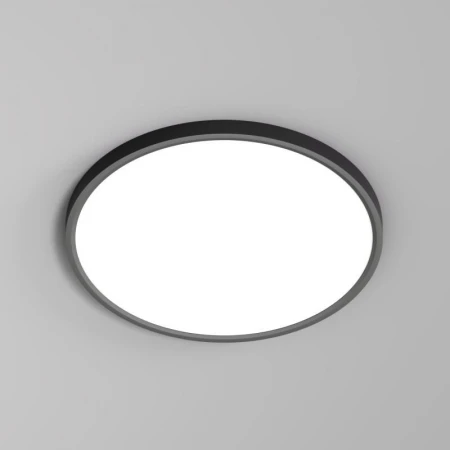 Потолочный светодиодный светильник Denkirs Thin DK6522-BK Потолочный светодиодный светильник Denkirs Thin DK6522-BK