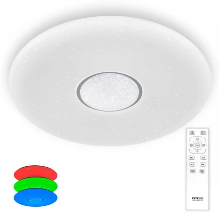 Потолочный светодиодный светильник Citilux Санта CL723900G