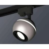 Комплект трекового светильника Ambrella light Track System XT1103001 SSL/PBK серебро песок/черный полированный (A2521, C1103, N7002)