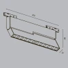 Трековый светодиодный светильник Maytoni Technical Levity Points Rot TR194-1-12W2.7K-M-B