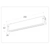 Трековый светодиодный светильник Ambrella Light Track System Magnetic 220V GL1261
