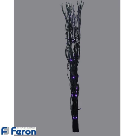 Световая фигура "сирень на черном", ld215b