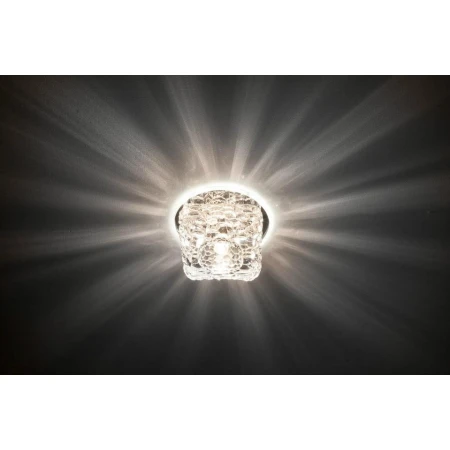 27844 с подсветкой 2.5w 4000k g9, прозрачный, прозрачный, jd185