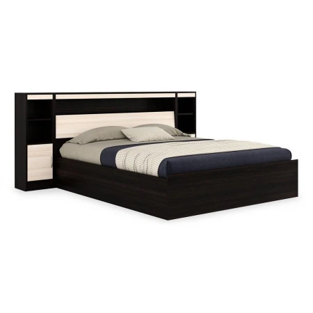 Кровать двуспальная Виктория с матрасом 2000х1800