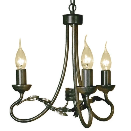 Люстра Elstead Lighting OV3 BLK/GOLD OLIVIA