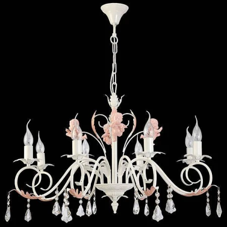 Люстра Natali Kovaltseva 11372/8C IVORY PINK,CER JENNIFER II