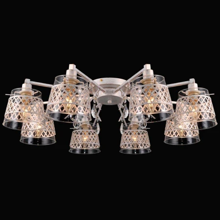 Люстра Natali Kovaltseva Lyon 75084-8C IVORY GOLD Lyon