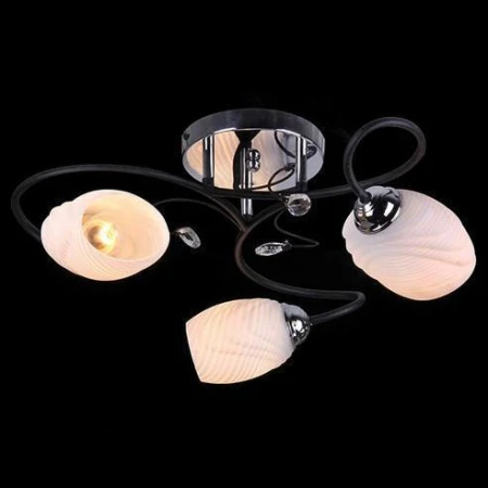 Люстра Natali Kovaltseva 10793/3C WENGE, CHROME 10793