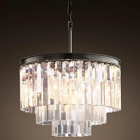 Светильник BLS 30072 1920s Odeon Glass Fringe Chandelier