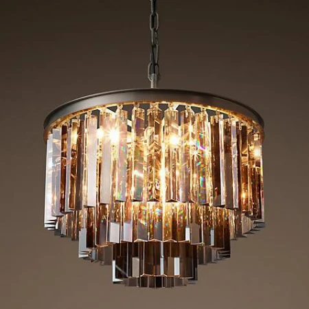 Светильник BLS 30334 1920s Odeon Glass Fringe Chandelier