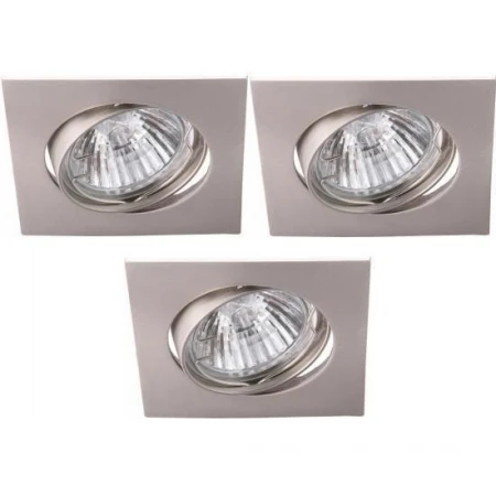 Точечный светильник Arte Lamp A2118PL-3SS Quadratisch