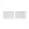 Настенный светильник Ideal Lux Clip AP2 Small Bianco
